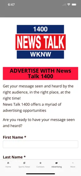 Game screenshot News Talk 1400 apk