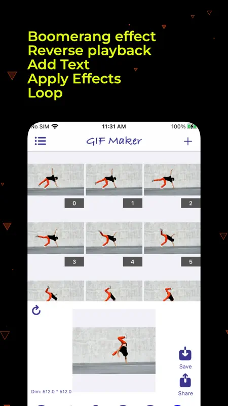 gif maker - video meme creator screenshot 1 of 3