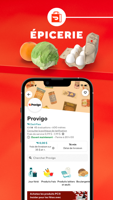 Screenshot #2 pour DoorDash - Food Delivery