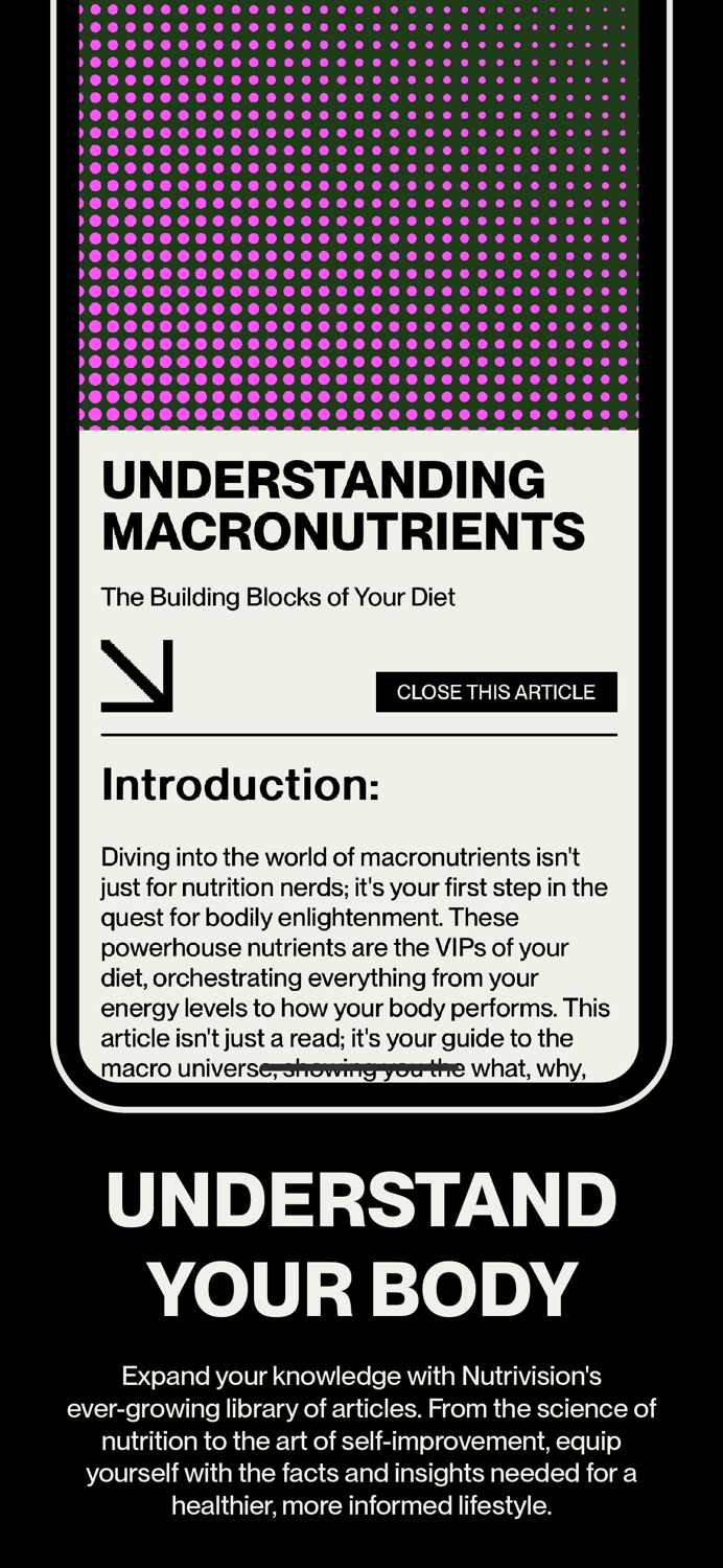 Nutrivision - AI Nutrition App