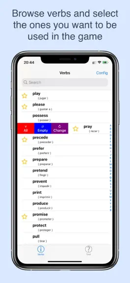 Game screenshot Verbs Pro apk