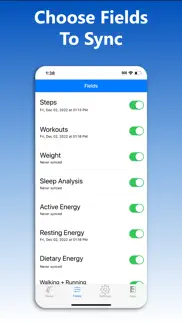 fitbit to apple health sync iphone screenshot 4