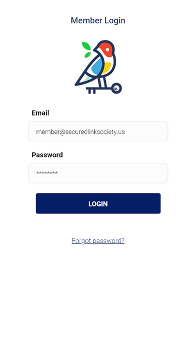 Secured Link Society Screenshot