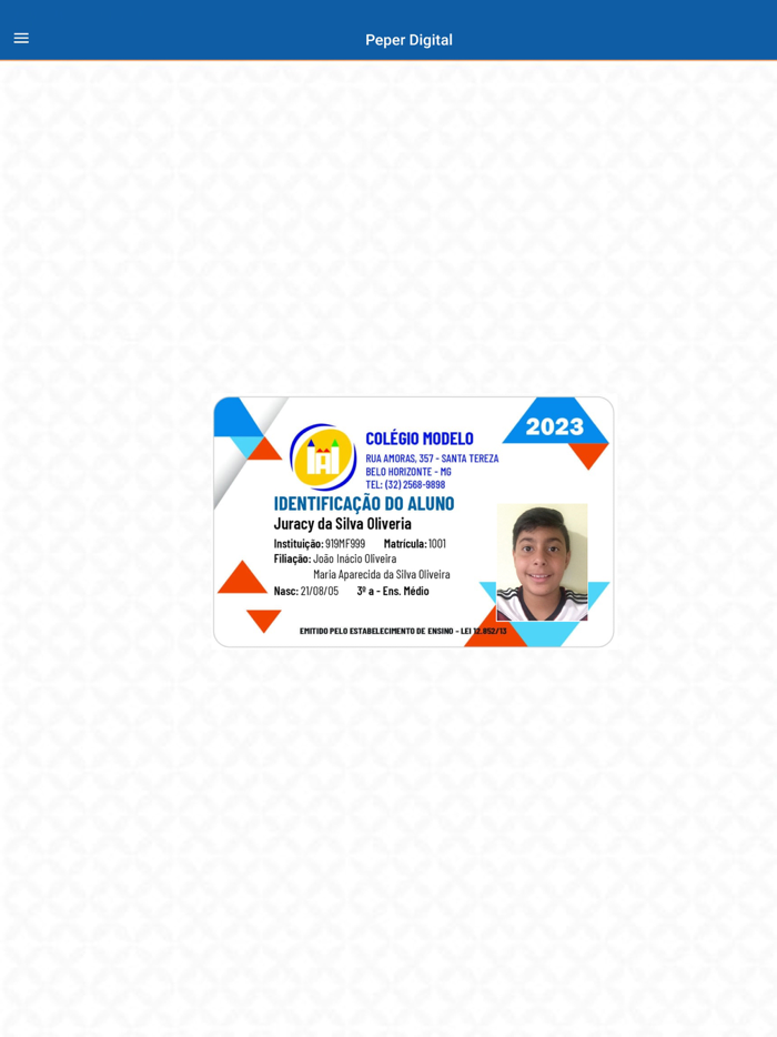 Aplicativo Peper Digital