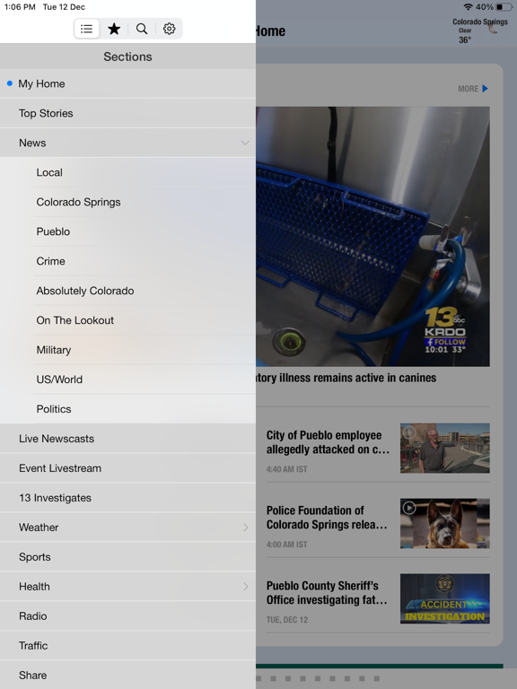 App screenshot