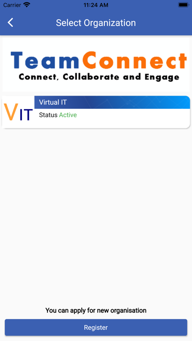 TeamConnect App Screenshot