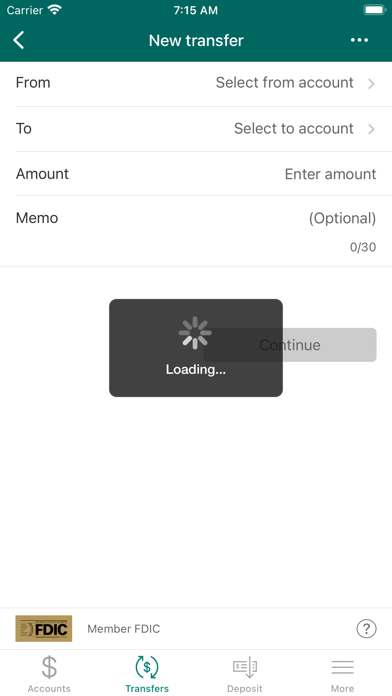 Twin Cedars Bank Mobile Screenshot