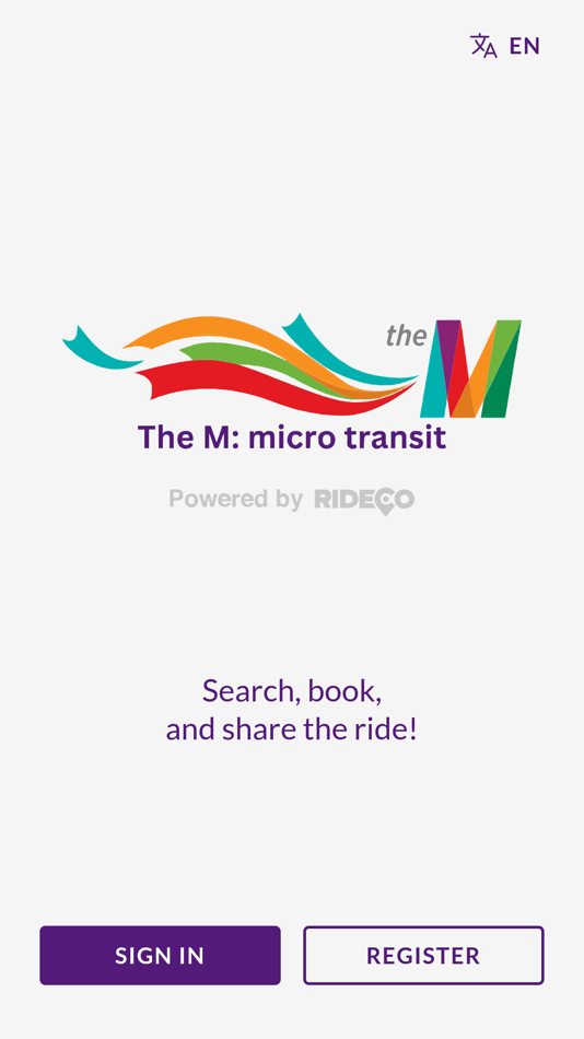 #1. The M - Microtransit (iOS) By: RideCo Inc.