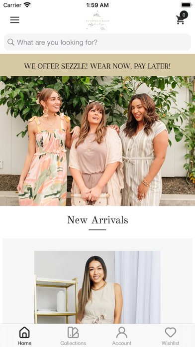Estornes & Boor Boutique Screenshot