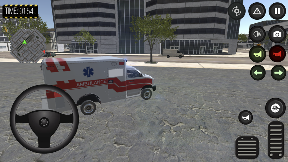#2. Ambulance Simulator Emergency (iOS) Podle: Ahmet Arsoy