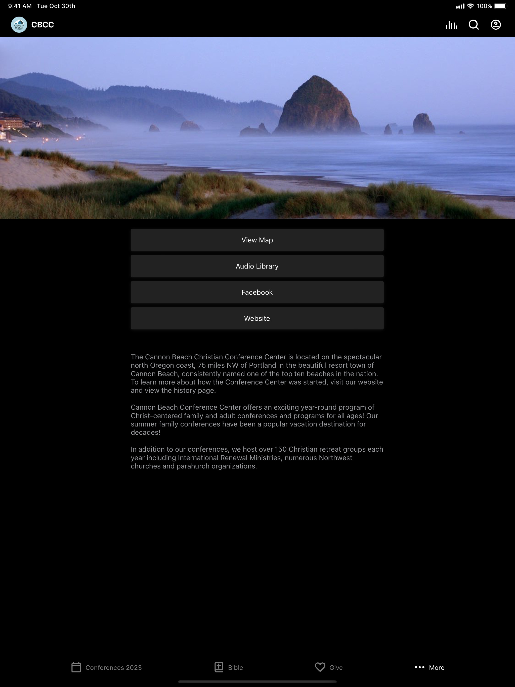 Cannon Beach Conference Center