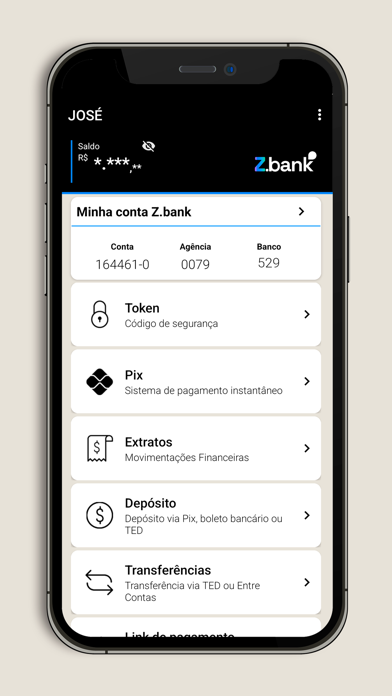Z.bank Screenshot