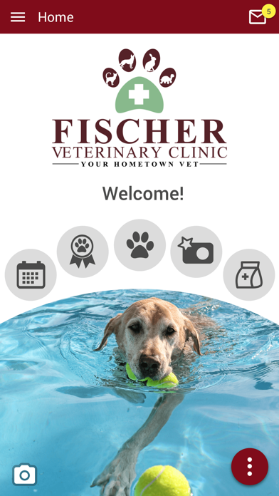 Fischer Vet Clinic Screenshot
