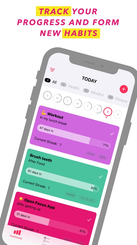 #2. Habit Focus - Daily Streaks (iOS) Podle: akda