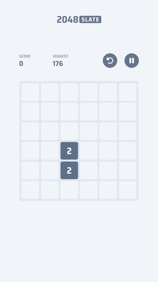 #3. 2048: Slate Edition (iOS) 由: Tin Tran