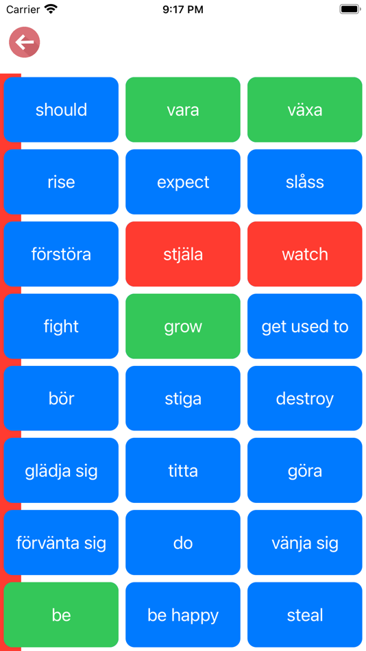 #4. Swedish Verb Blitz (iOS) Podle: RusMate.co.uk