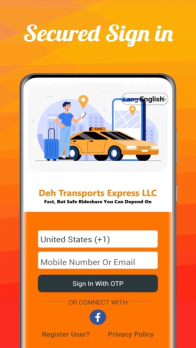 Screenshot #1 pour Deh Transports Express