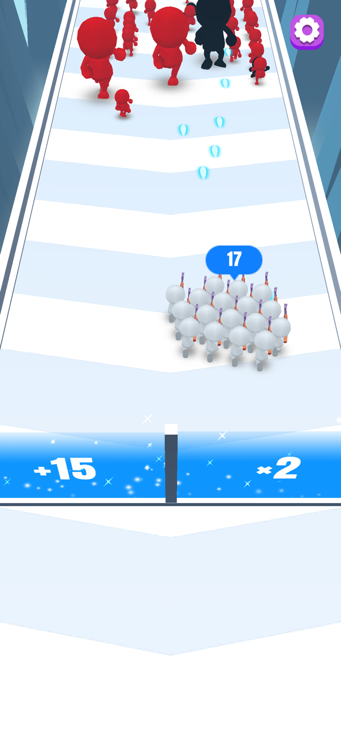 Crowd Race Run and Gun 3D Squad