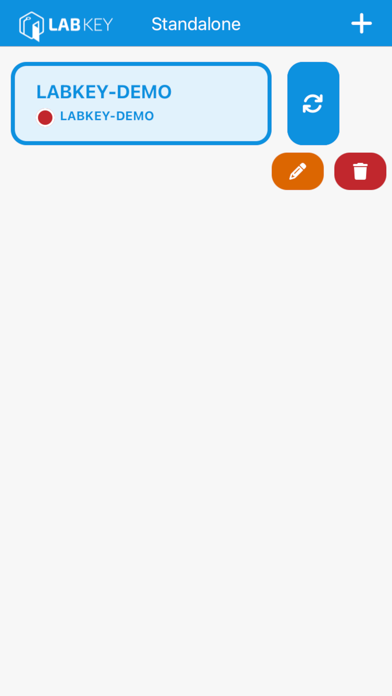 Screenshot 1 of StandAlone Labkey App