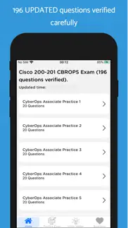 cisco cbrops 200-201 2024 iphone screenshot 1