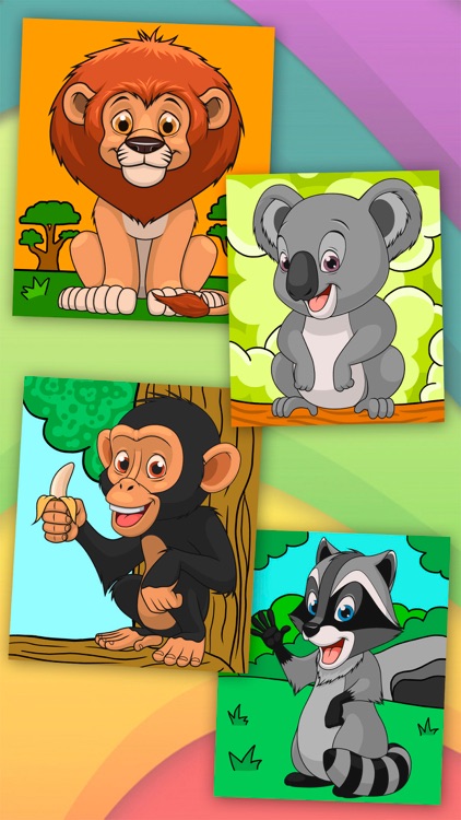 Animals magic coloring pages screenshot-4