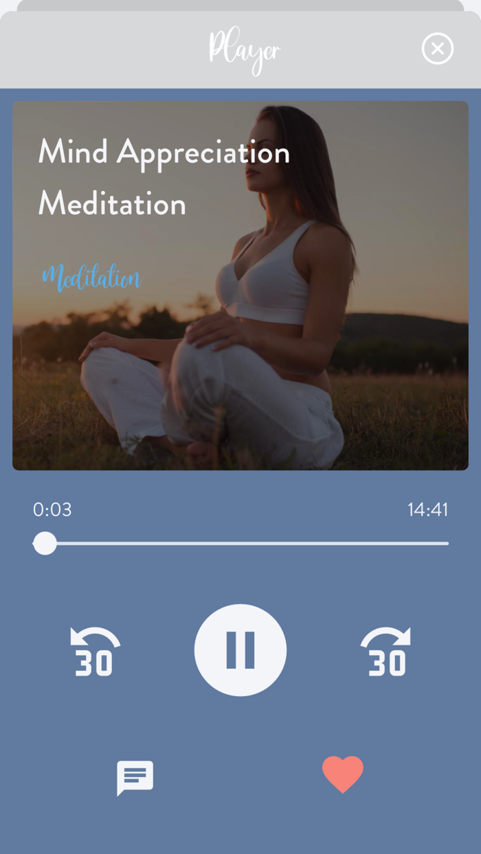 Blue Meditate Calm Sleep