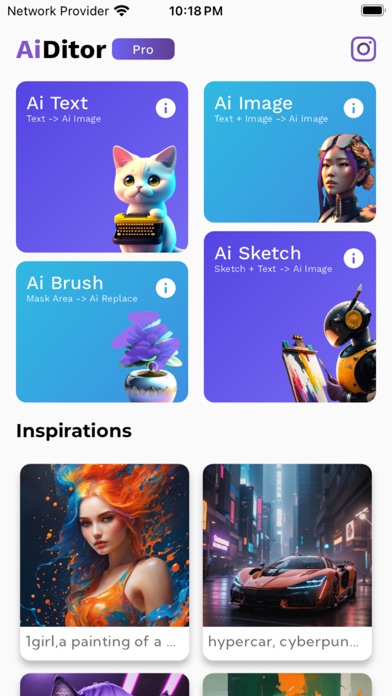 AiDitor: Create AI Image & Art Screenshot