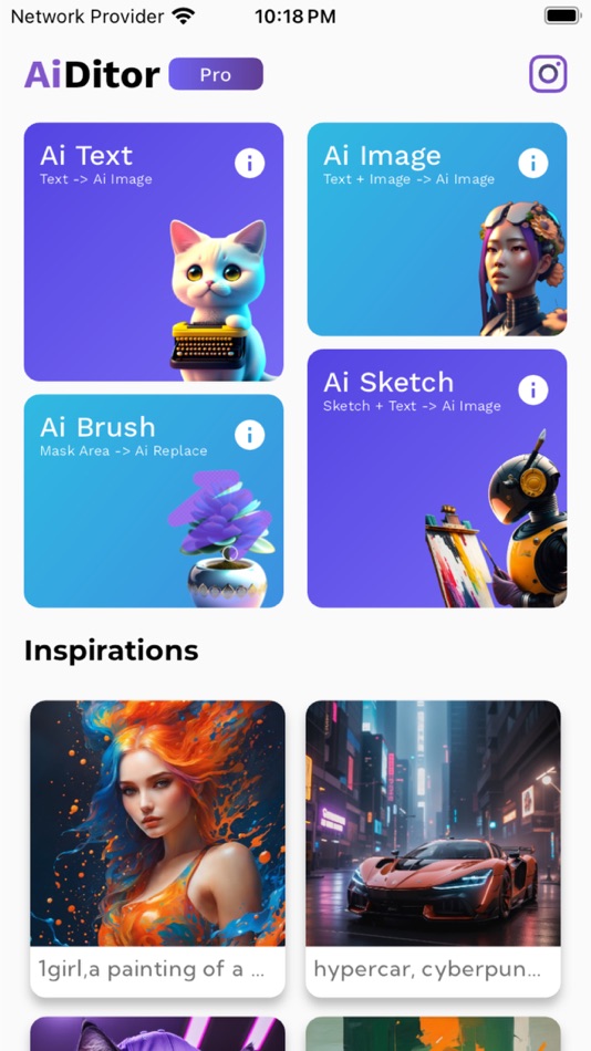 #6. AiDitor: Create AI Image & Art (iOS) 由: SKETRIC SOLUTIONS (SMC-PRIVATE) LIMITED