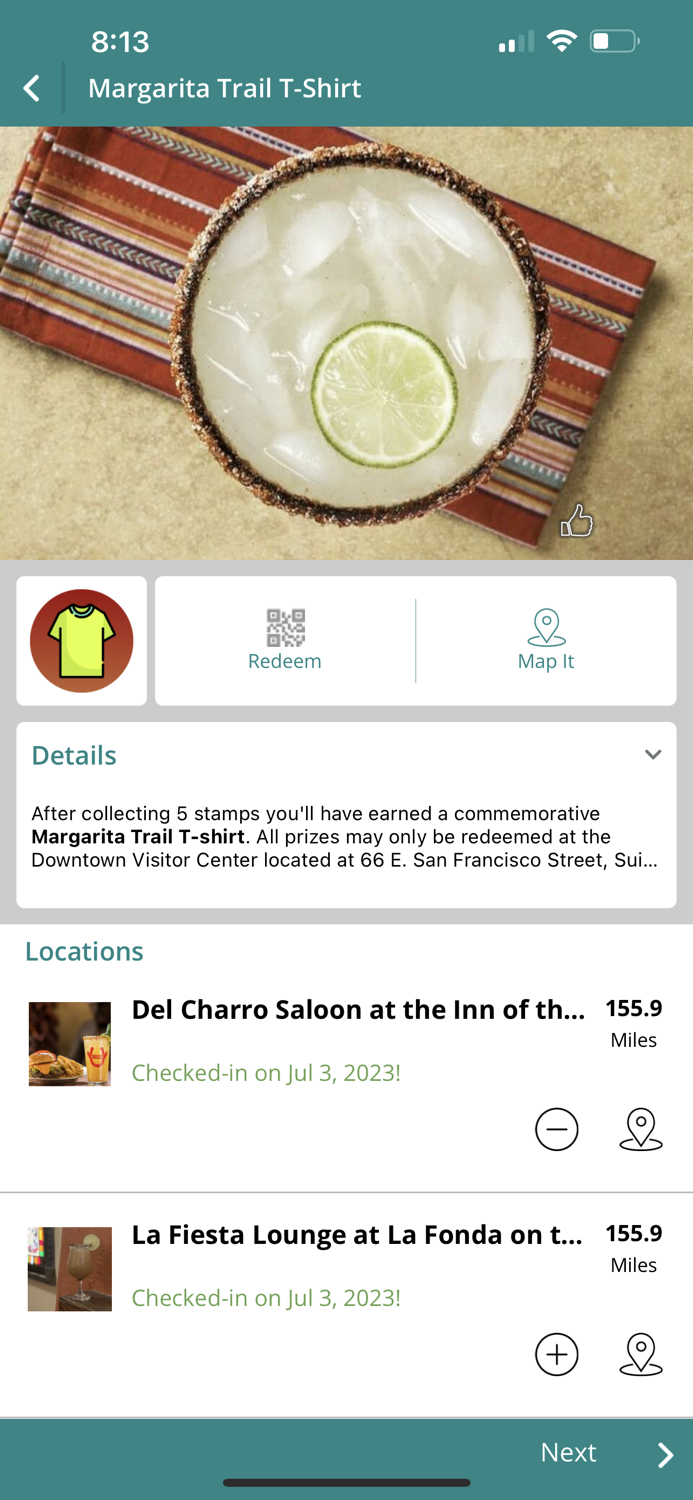 Santa Fe Margarita Trail