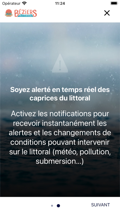 Béziers Méditerranée InfoPlage Screenshot