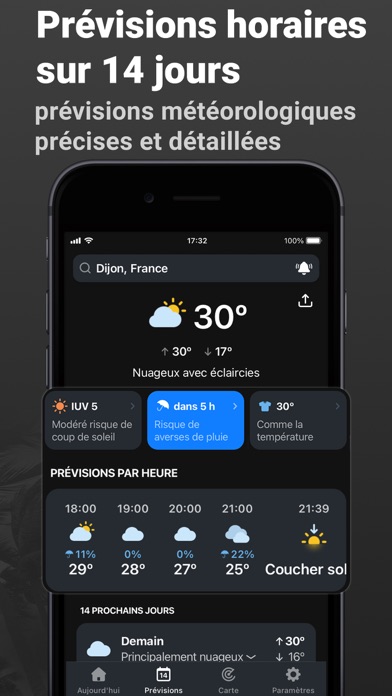 Screenshot #3 pour Clime: Radar Météo Live