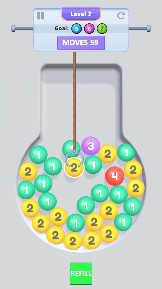 #8. Twenty Balls (iOS) 由: Bugbomb
