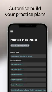guitar practice planner & log iphone screenshot 3