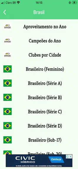 Game screenshot Ranking do Futebol apk