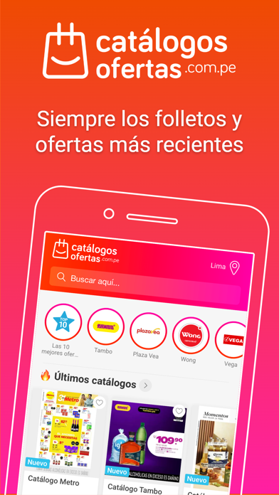 Screenshot 1 of Catálogos y ofertas de Perú App