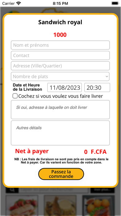 AFRICA GASTRO Screenshot