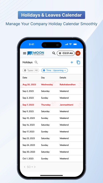 Moon HRM: HR & Employee Portal screenshot-7
