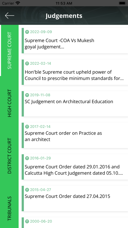 #7. Council Of Architecture (iOS) Podle: Council Of Architecture
