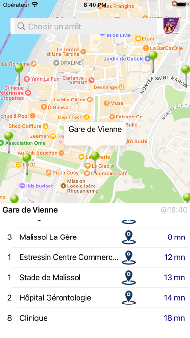 BusInfo Mobile Vienne Screenshot