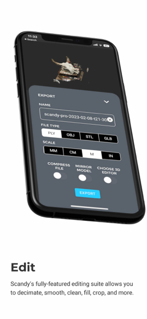 ‎Scandy Pro: 3D Scanner, 3D App Screenshot