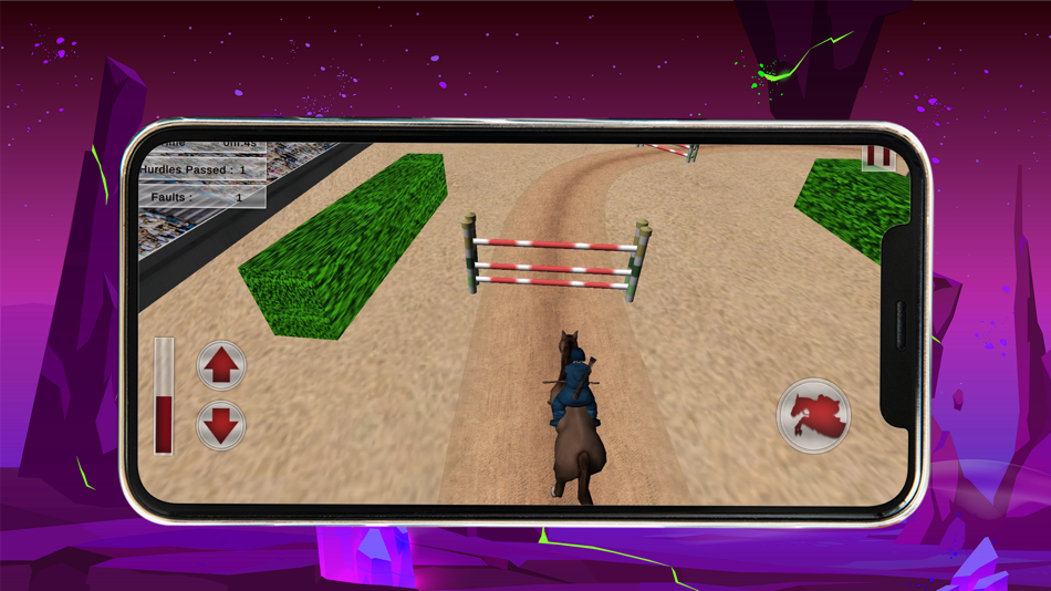 #5. Jumping Horse Racing Simulator (iOS) 由: Ashraf Masood