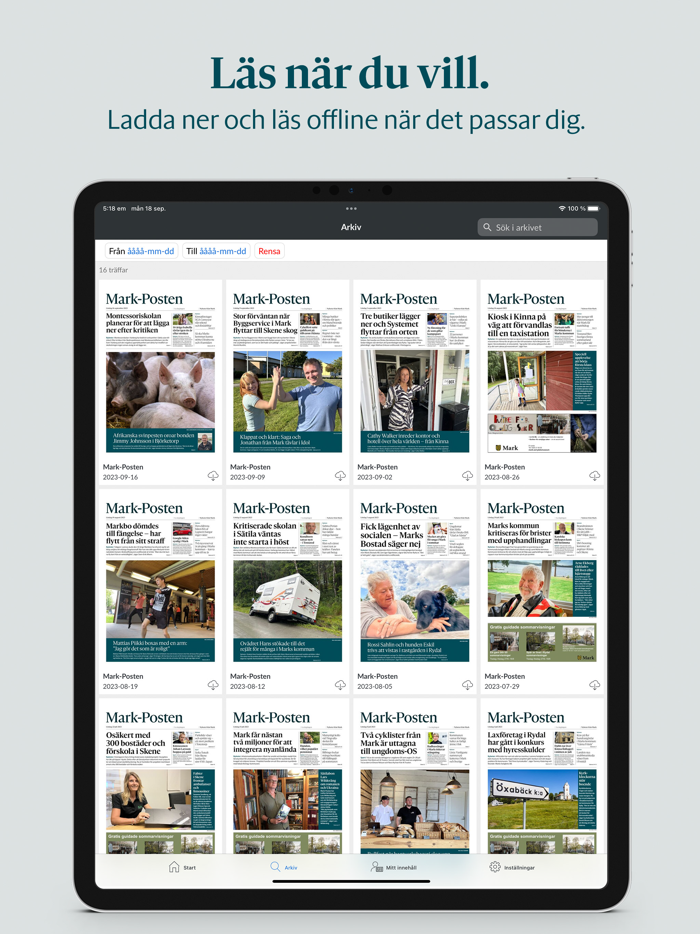 Mark-Posten e-tidning