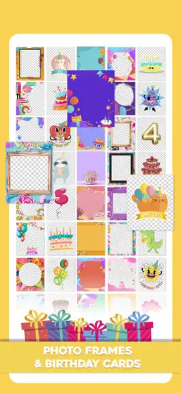 Game screenshot Happy Birthday Cards & Frames mod apk
