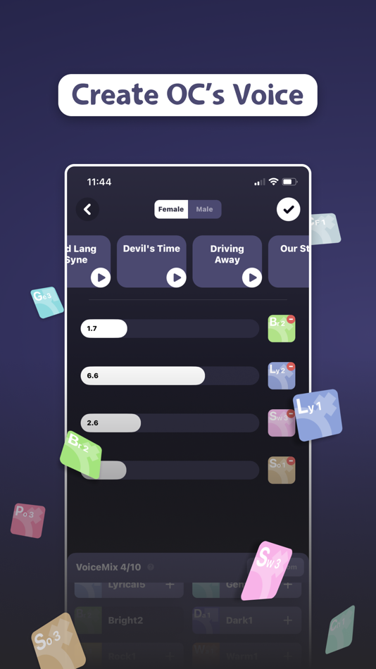 #2. Pocket Singer - My OC sings！ (iOS) Podle: ACCIDENTAL AI PTE. LTD.