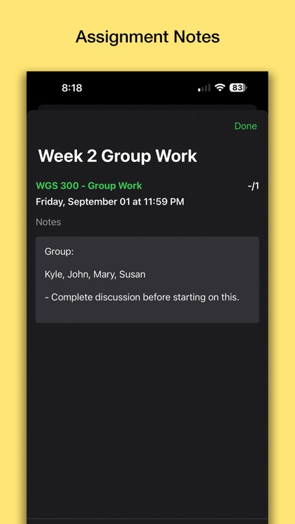 GradeAgenda Assignment Planner screenshot-5