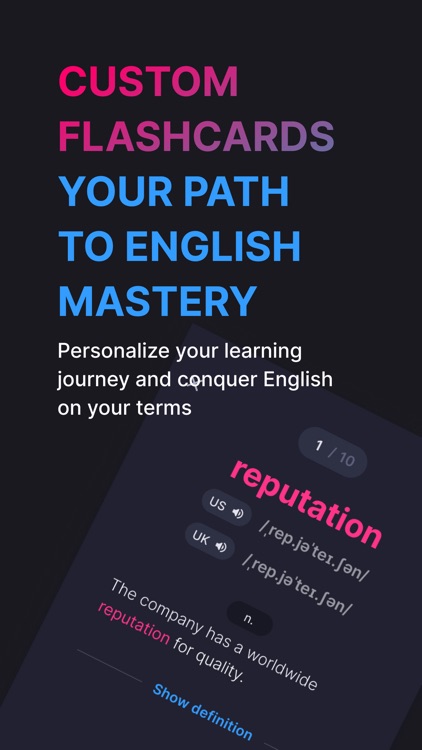 LingoHype: Made Flashcard Easy