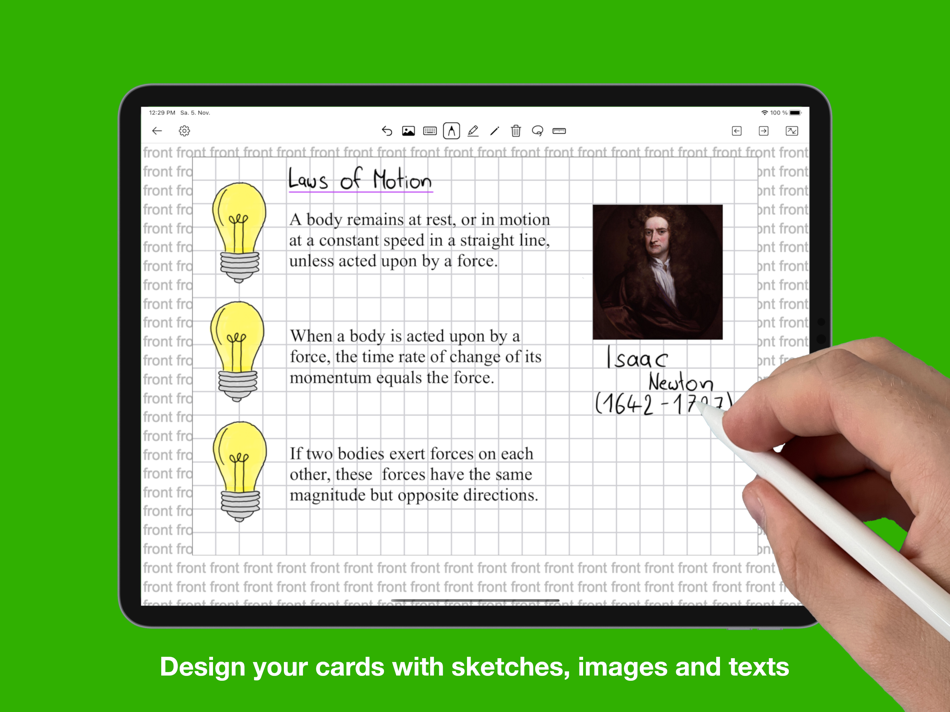 #2. Kiwi Flashcards (iOS) 由: Honl Dugstad App Development GbR