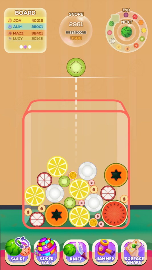 #8. Fruit Merge: Watermelon Game (iOS) Podle: Syed Ghazanfar