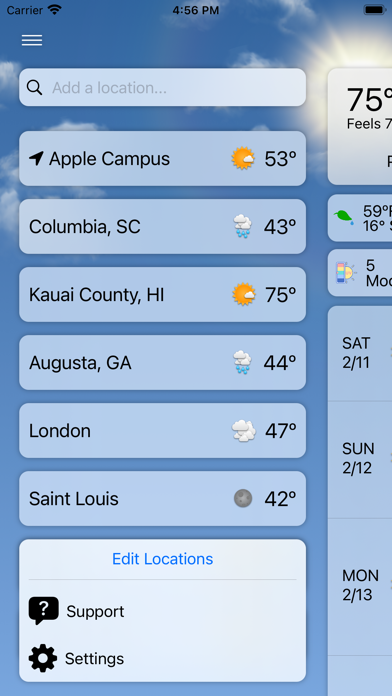 Forecast Bar - Weathe... screenshot1