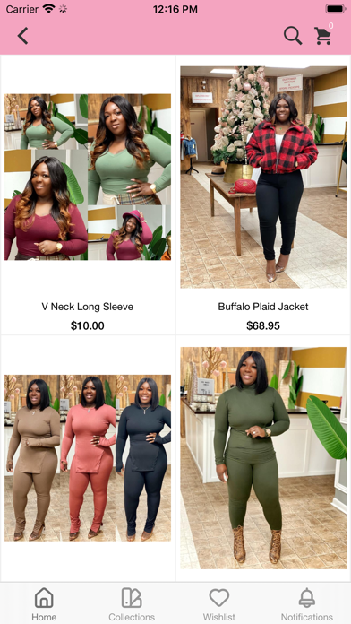Charlee's Angels Boutique Screenshot
